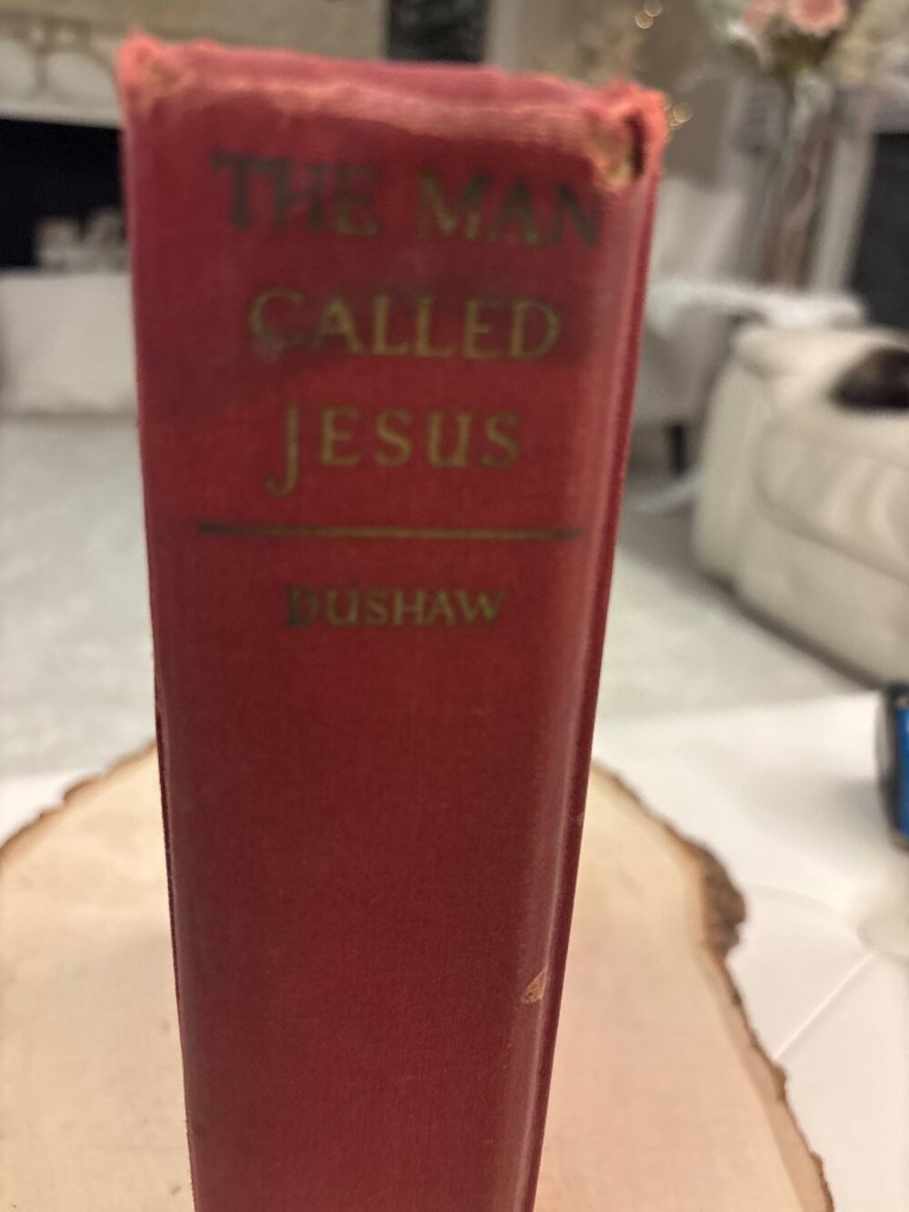 The Man Called Jesus Amos I Dushaw 1939 Fleming H Revell Hardcover Vintage
